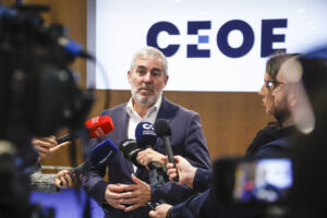 Imagen de archivo del presidente de Canarias, Fernando Clavijo. EFE/Ramón de la Rocha