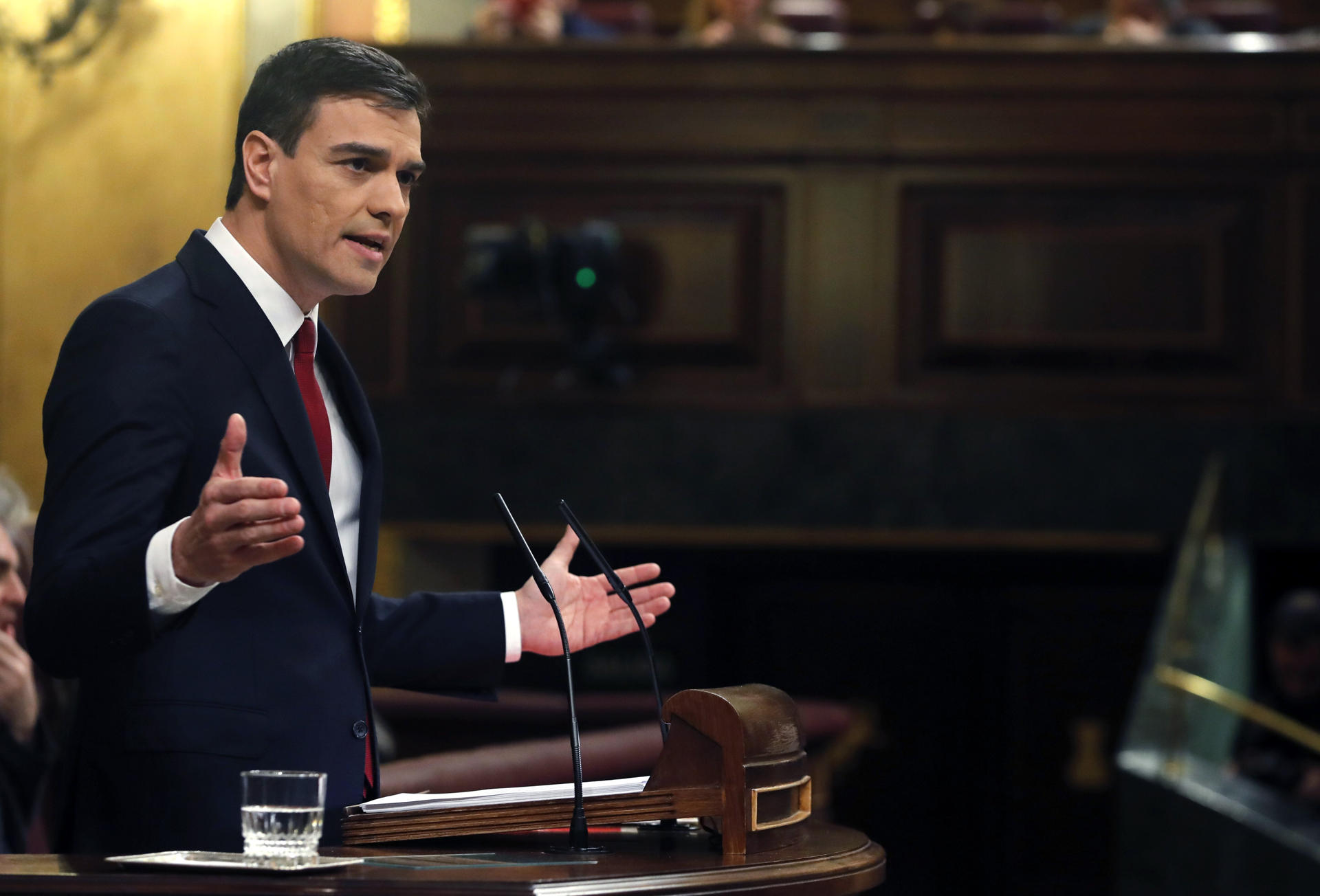 Imagen de archivo del presidente del Gobierno, Pedro Sánchez. EFE/Javier Lizón