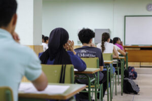 Estudiantes de ESO en Melilla. EFE/Giner