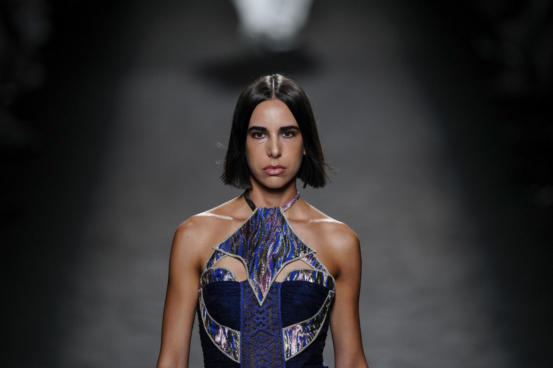 Desfile de Custo Barcelona este viernes en el marco de la Mercedes Benz Fashion Week Madrid en Ifema. EFE/ Borja Sanchez-Trillo
