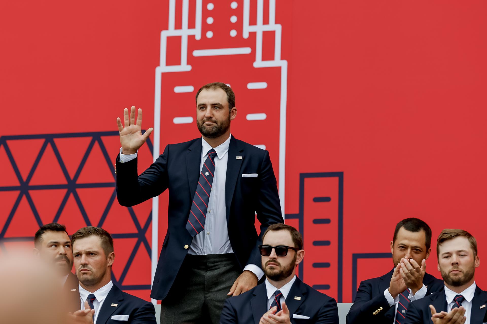 Scottie Scheffle, del equipo de Estados Unidos. EFE/EPA/ERIK S. LESSER
