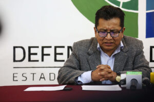 El defensor del Pueblo de Bolivia, Pedro Callisaya, en una foto de archivo. EFE/ Luis Gandarillas