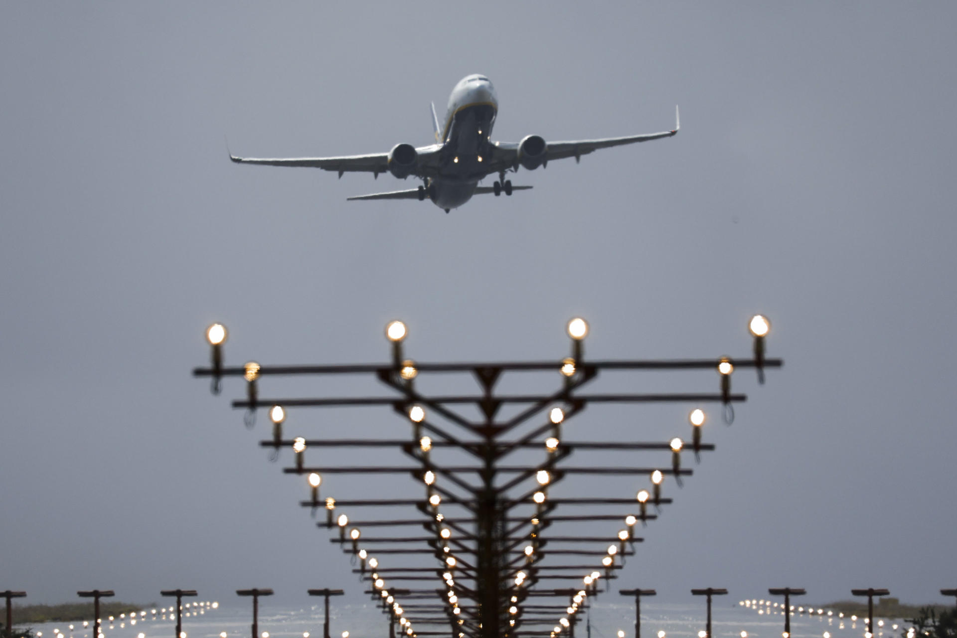 Imagen de archivo de un avión de Ryanair. EFE/ Lavandeira Jr