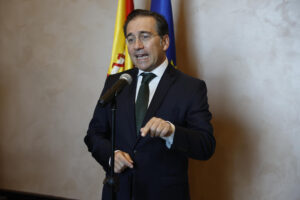 El ministro español de Asuntos Exteriores, José Manuel Albares. EFE/JuanJo Martín