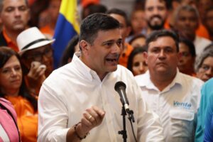 El exdiputado opositor venezolano Freddy Superlano en una foto de archivo. EFE/Rayner PeñaR