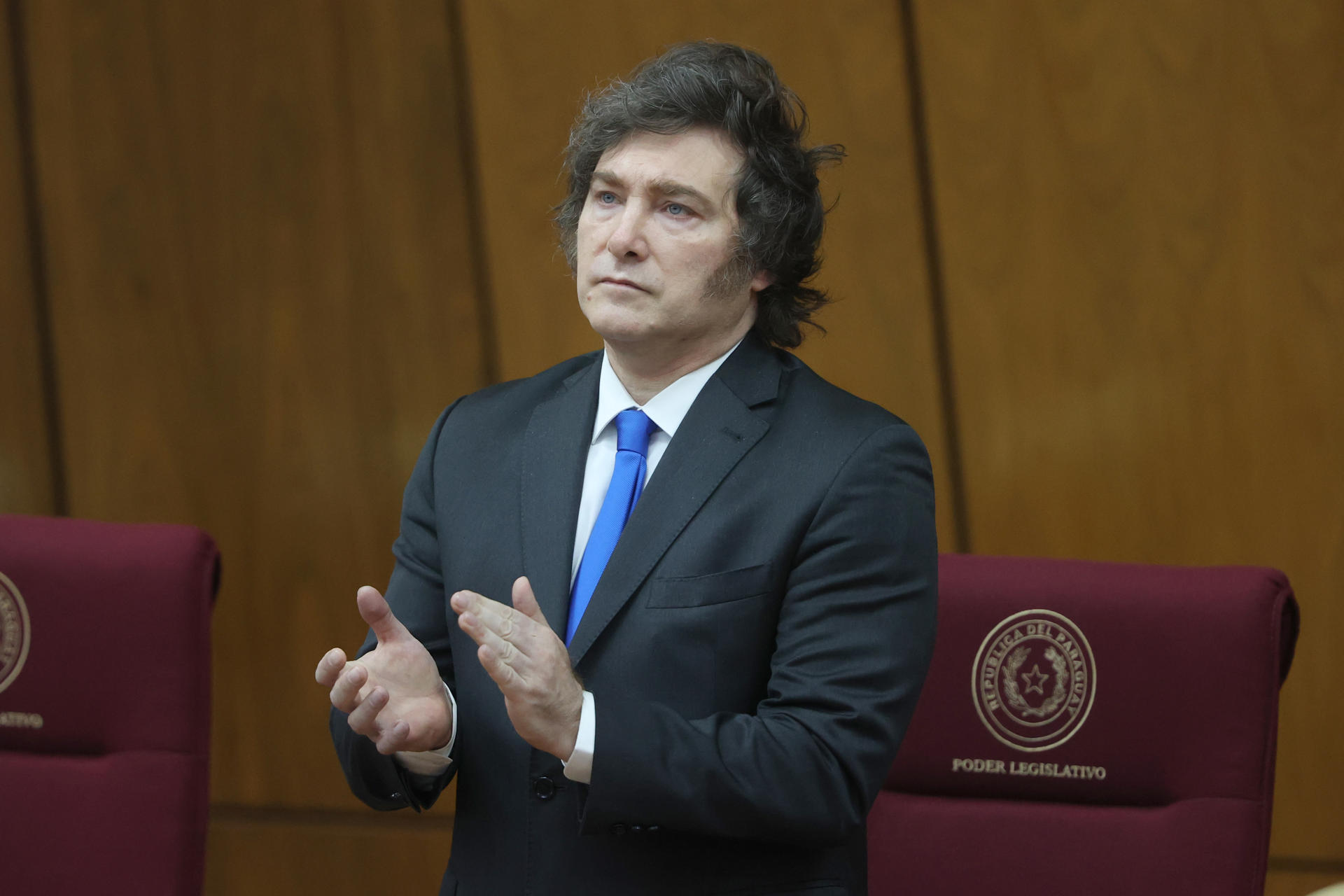 El presidente de Argentina, Javier Milei, en una foto de archivo. EFE/ Juan Pablo Pino