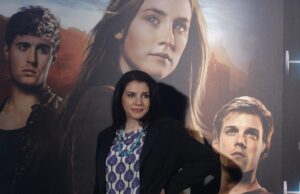 Stephenie Meyer, autora de la saga "Crepúsculo", durante un photocall de una adaptación cinematográfica de una obra suya. EFE/J.J. Guillén