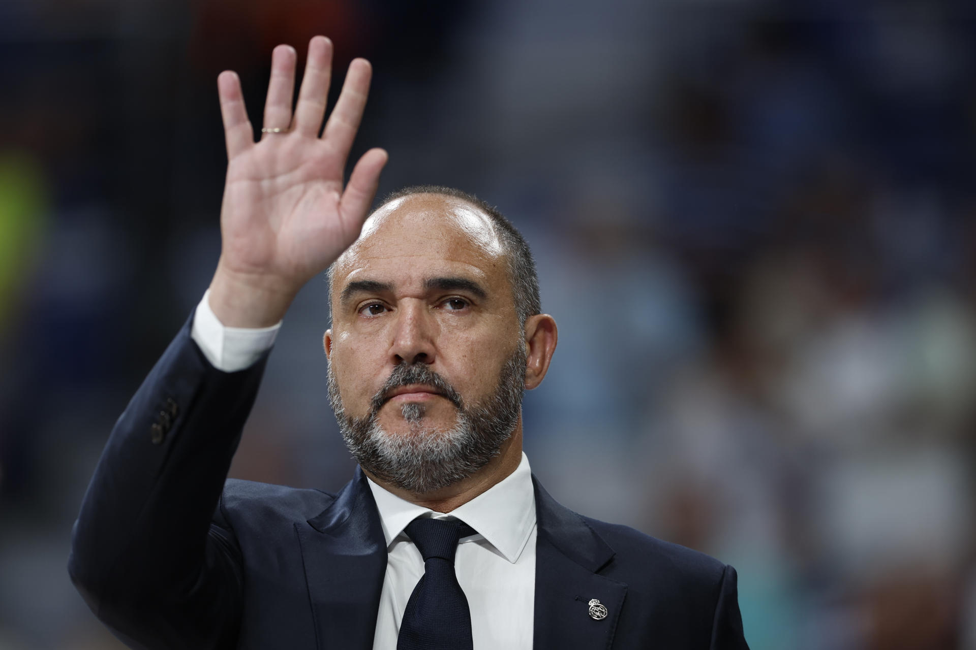 Chus Mateo, nuevo seleccionador español de baloncesto. EFE/ Mariscal