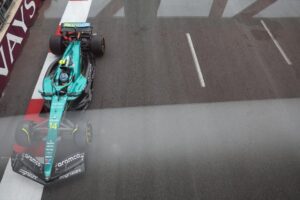 El español Fernando Alonso (Aston Martin), en el Gran Premio de Azerbaiyán, EFE/EPA/ALI HAIDER
