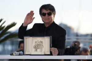 Imagen de archivo del cineasta Jafar Panahi. EFE/EPA/GUILLAUME HORCAJUELO