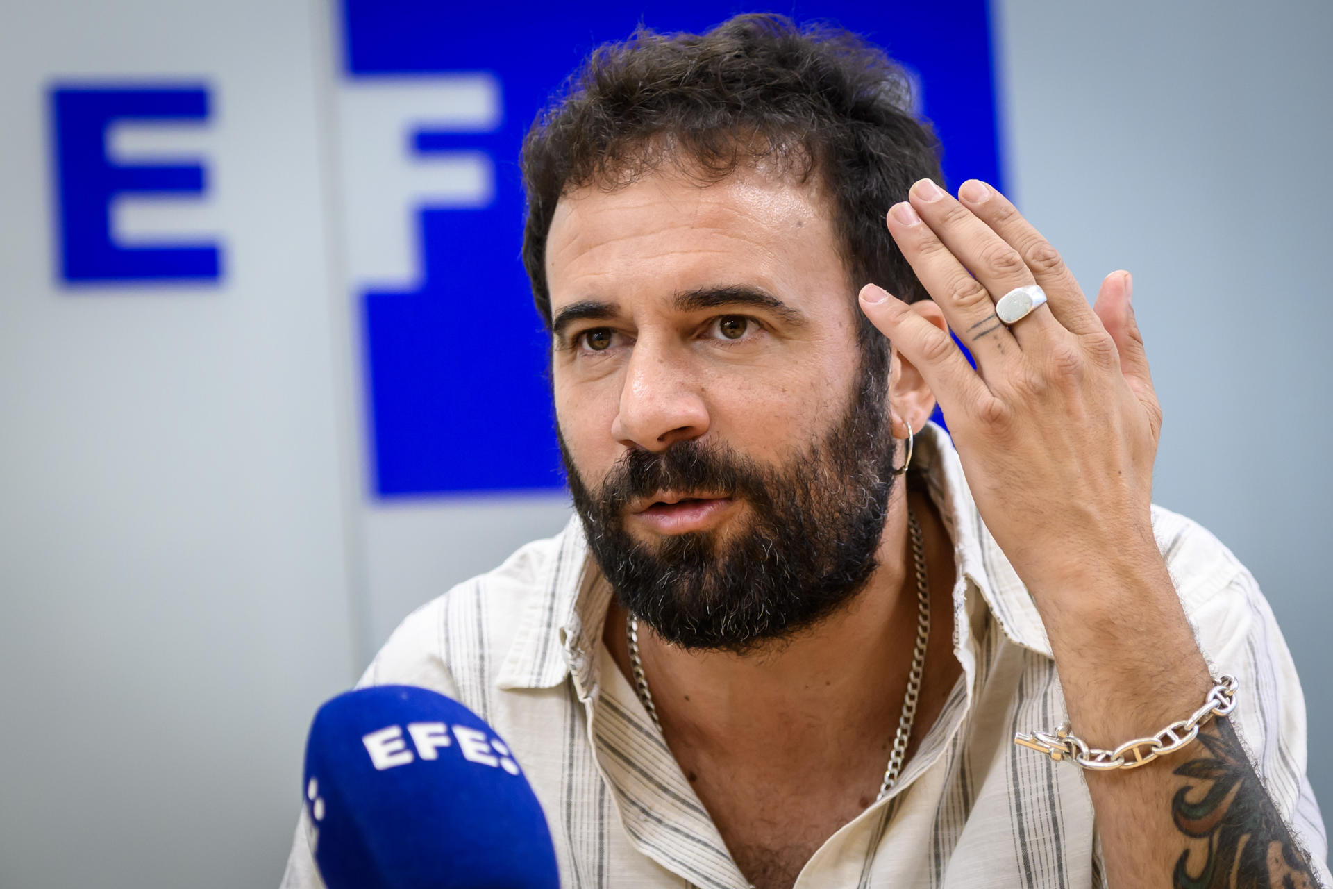 El Canijo de Jerez durante una entrevista con EFE en Sevilla. EFE/ Raúl Caro