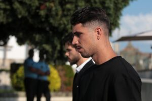 Fotografía de Manuel Fernando Araujo, en la que puede verse en una imagen de archivo del 5 de julio de 2025 al futbolista portugués Fabio Cardoso. EFE