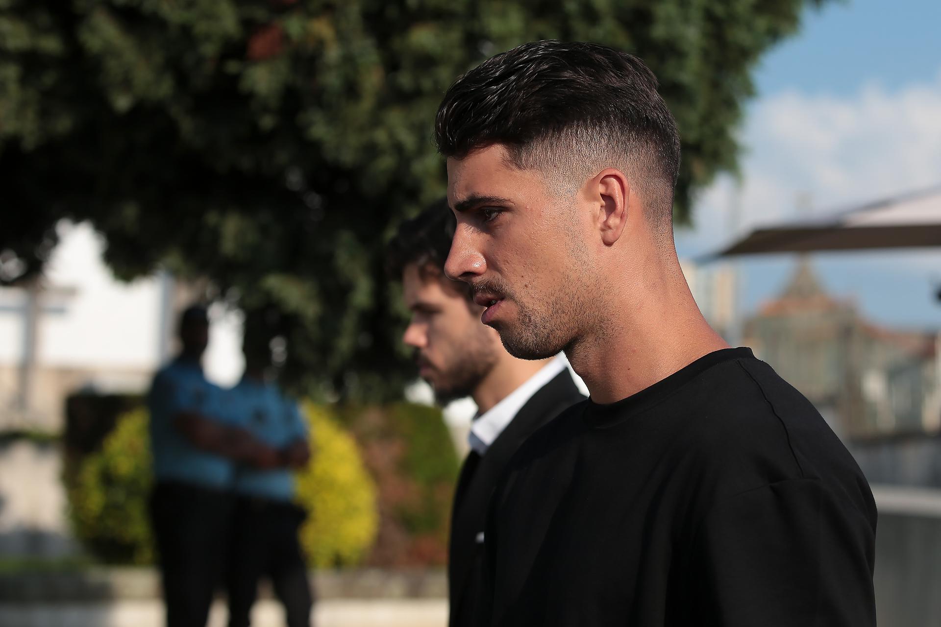 Fotografía de Manuel Fernando Araujo, en la que puede verse en una imagen de archivo del 5 de julio de 2025 al futbolista portugués Fabio Cardoso. EFE