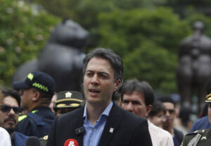 El exalcalde de Medellín y precandidato presidencial, Daniel Quintero, en una foto de archivo. EFE/Luis Eduardo Noriega A.