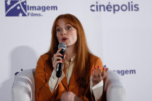 Fotografía de archivo de la actriz estadounidense Jessica Chastain. EFE/ Sáshenka Gutiérrez