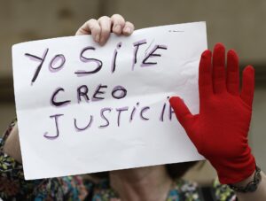 Imagen de archivo de una concentración contra la violencia machista. EFE/Jesús Diges