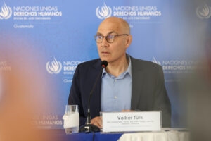 El alto comisionado de Naciones Unidas para los Derechos Humanos, Volker Türk, en una foto de archivo (19/07/2024). EFE/ Mariano Macz