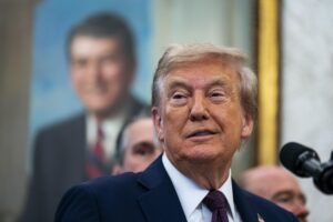 El presidente de Estados Unidos, Donald Trump. EFE/All Drago