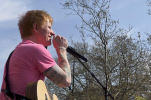 El artista británico Ed Sheeran. EFE/ Raúl Bobé