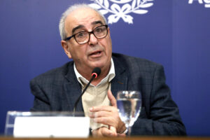 Foto de archivo del ministro de Ganadería, Agricultura y Pesca de Uruguay, Alfredo Fratti. EFE/ Alejandro Prieto