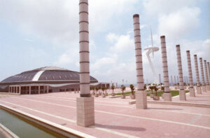 Vista del Palau Sant Jordi en una imagen de archivo. EFE