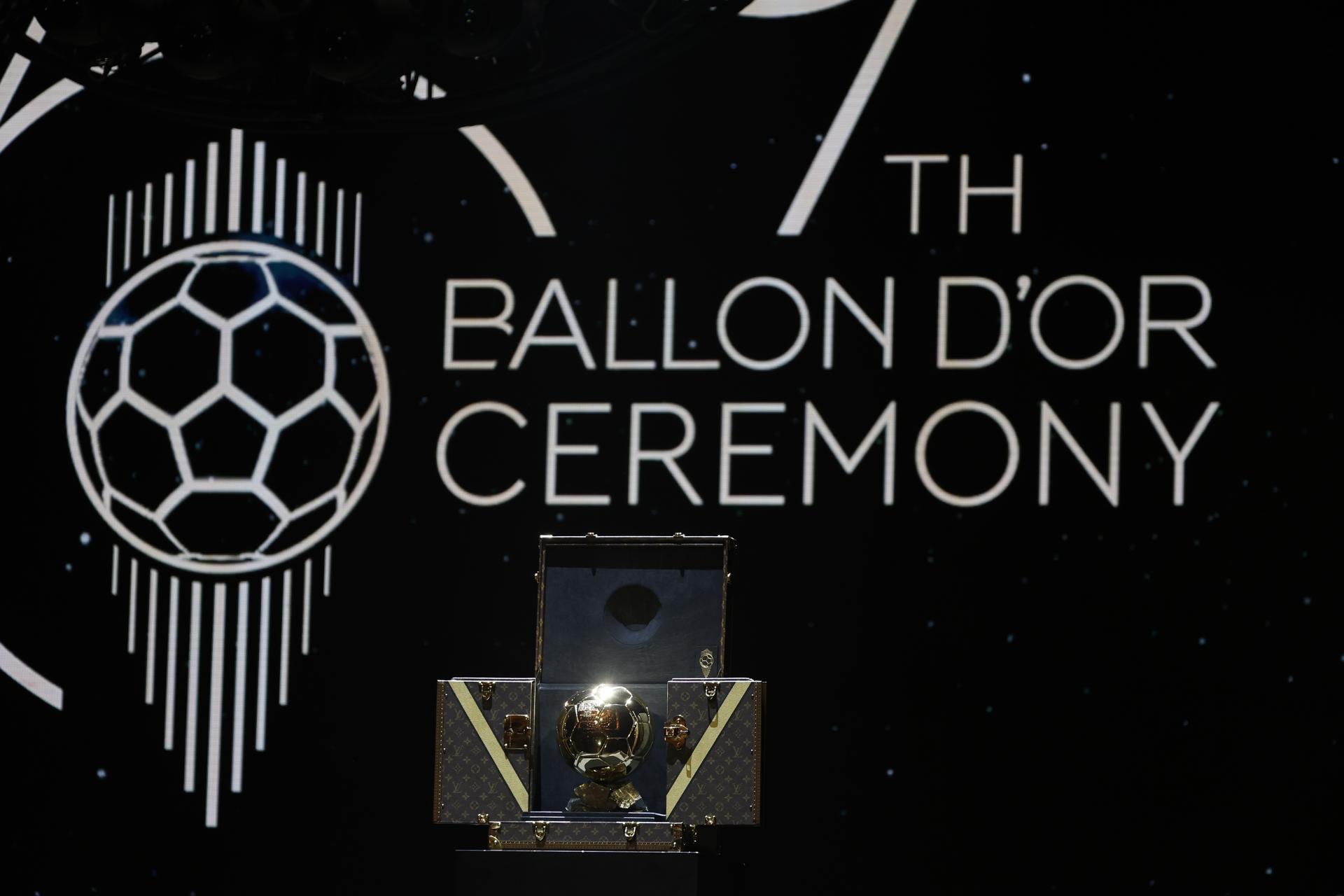 Ceremonia del Balón de Oro este lunes en Paris. EFE/EPA/Mohammed Badra