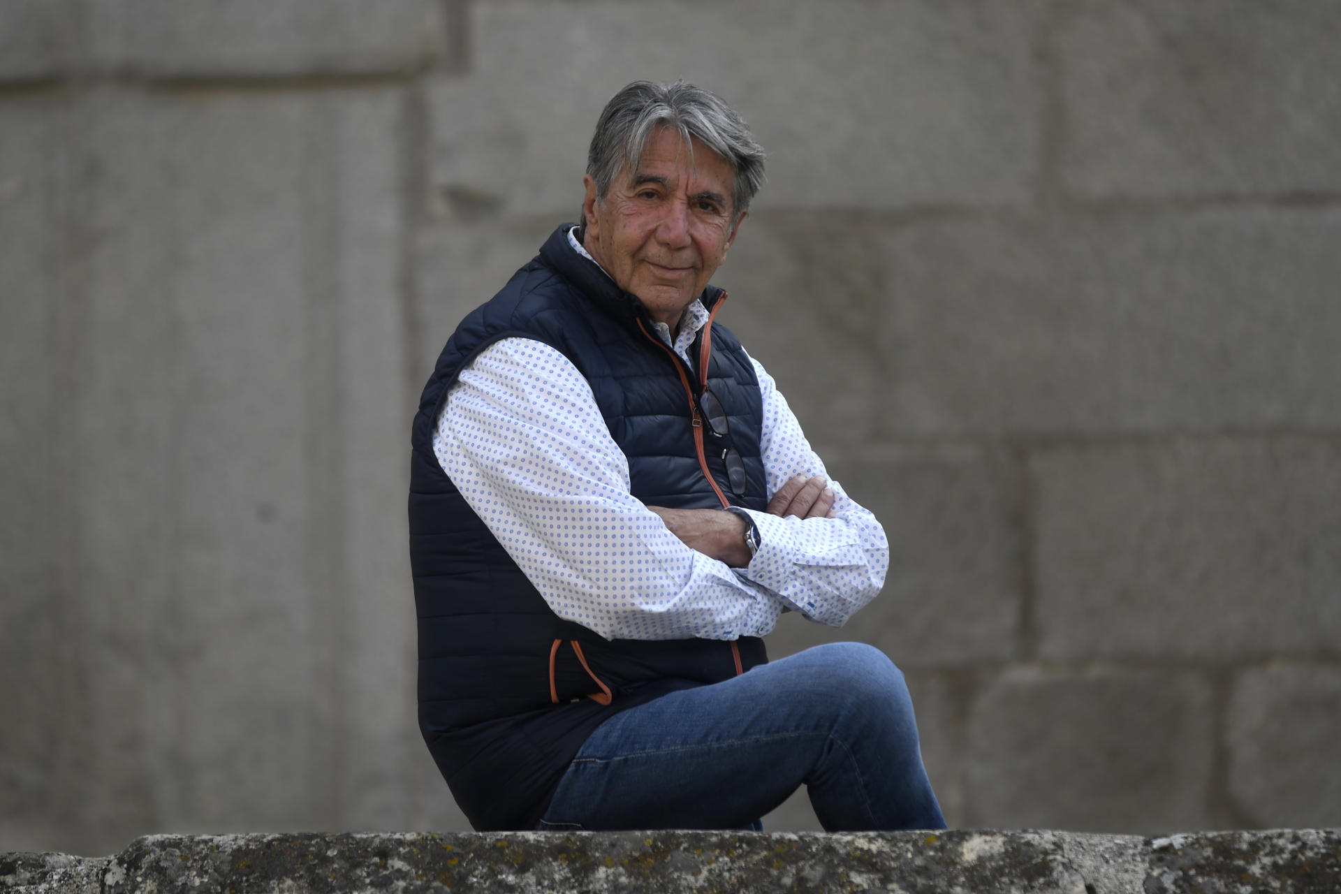 El escritor Lorenzo de Medici, descendiente directo de la célebre dinastía renacentista, durante una entrevista con EFE en el marco de su participación por décima vez en el Hay Festival de Segovia. EFE/ Pablo Martín

