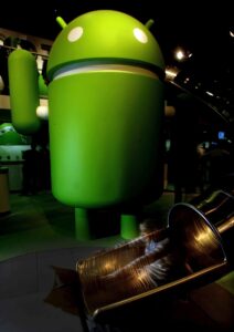 El logo de Android. EFE/Archivo/Alberto Estévez.