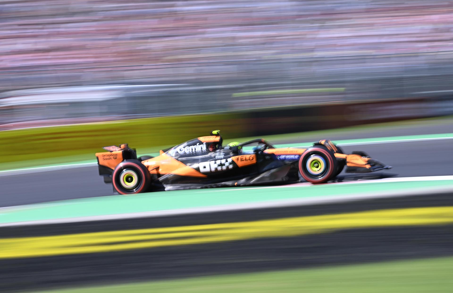 Lando Norris. EFE/EPA/DANIEL DAL ZENNARO