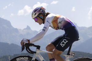 La española Paula Blasi, brillante toda la prueba, consiguió el bronce en Ruanda en foto de archivo de CYRIL ZINGARO. EFE/EPA