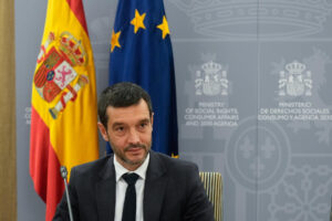 El ministro de Derechos Sociales, Pablo Bustinduy, en una imagen de archivo. EFE/Borja Sánchez-Trillo