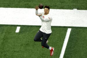 Patrick Mahomes, mariscal de campo de los Kansas City Chiefs. EFE/EPA/CJ GUNTHER