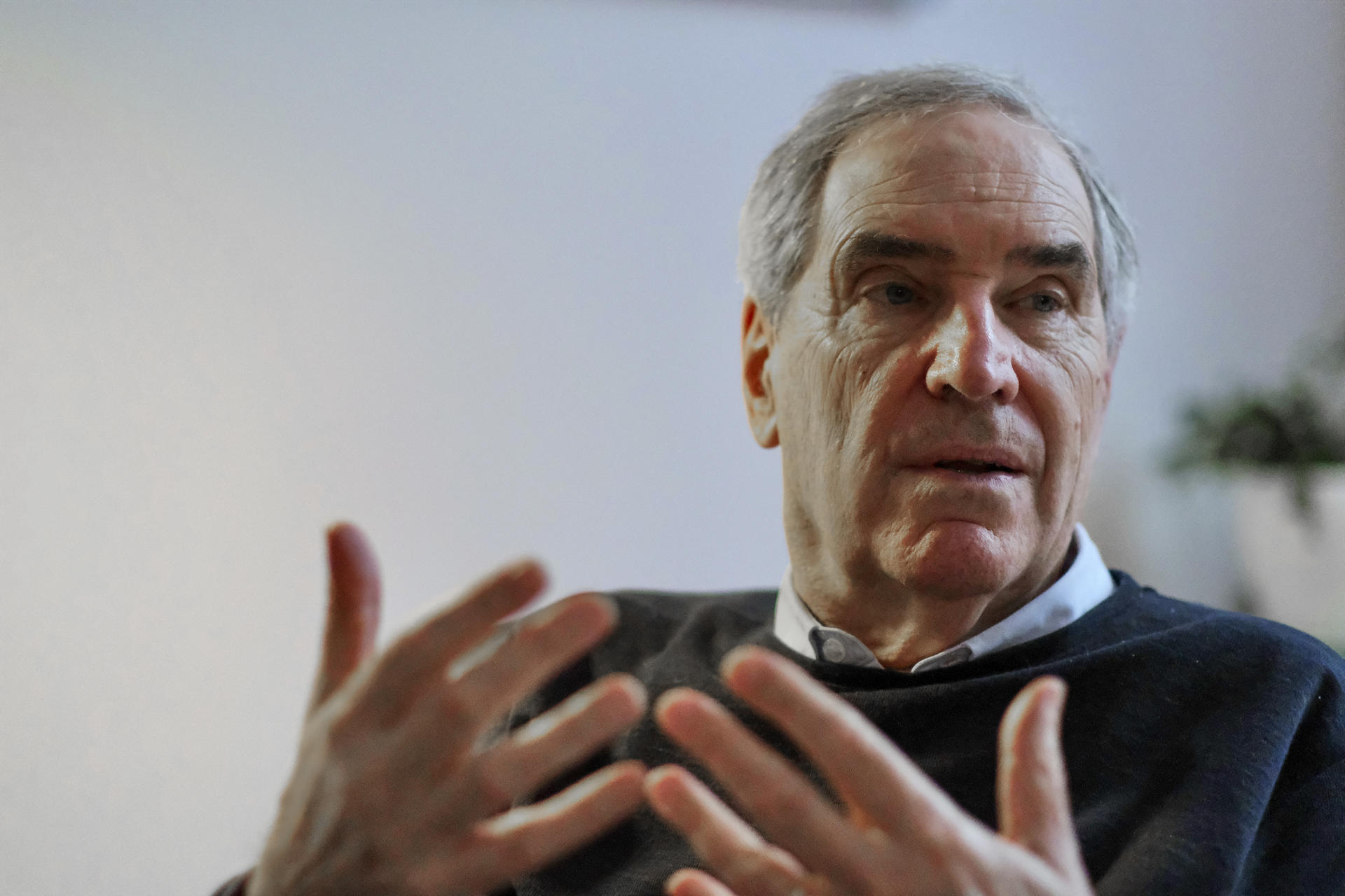 El ensayista e historiador canadiense Michael Ignatieff. EFE/ Luis Lidón
