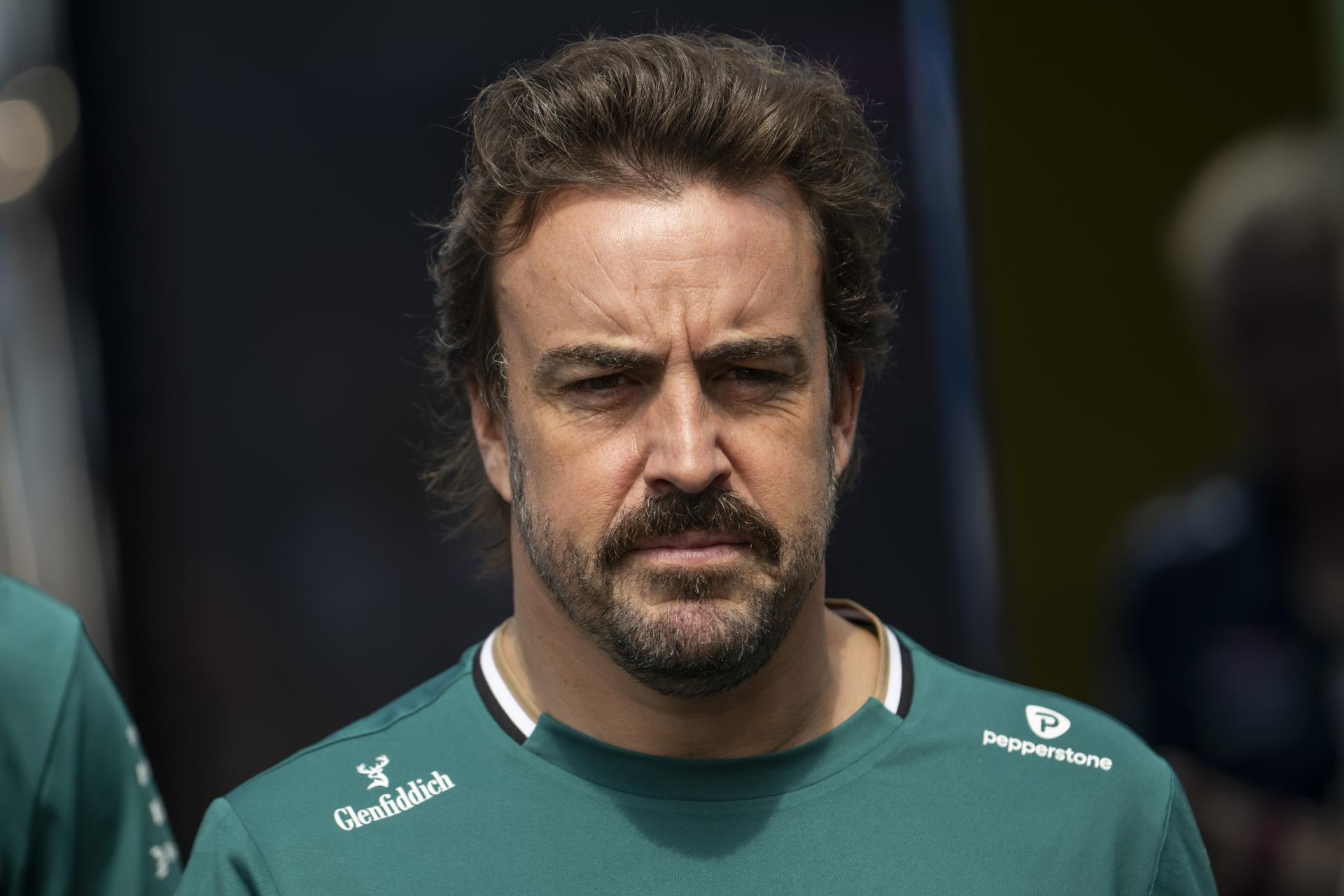 El español Fernando Alonso, piloto de Aston Martin. EFE/EPA/Boglarka Bodnar HUNGARY OUT
