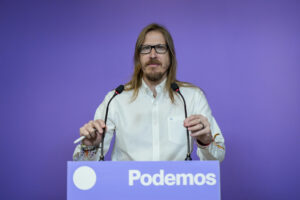 El portavoz de Podemos, Pablo Fernández en una imagen de archivo. EFE/Borja Sánchez-Trillo