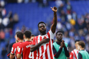 Imagen de archivo del delantero del Athletic Club Iñaki Williams. EFE/ Quique García