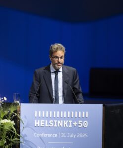 Fotografía de archivo Federico Borello, director ejecutivo interino de HRW. EFE/JUSSI ESKOLA