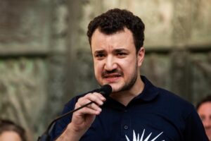 Foto de archivo del activista palestino Mahmoud Khalil. EFE/JULIUS CONSTANTINE MOTAL