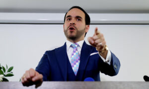 El aspirante presidencial colombiano Abelardo de la Espriella, en una fotografía de archivo. EFE/LEONARDO MUÑOZ