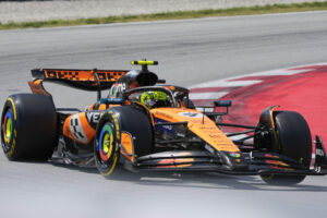 El piloto británico del equipo McLaren Lando Norris. EFE/ Alejandro García