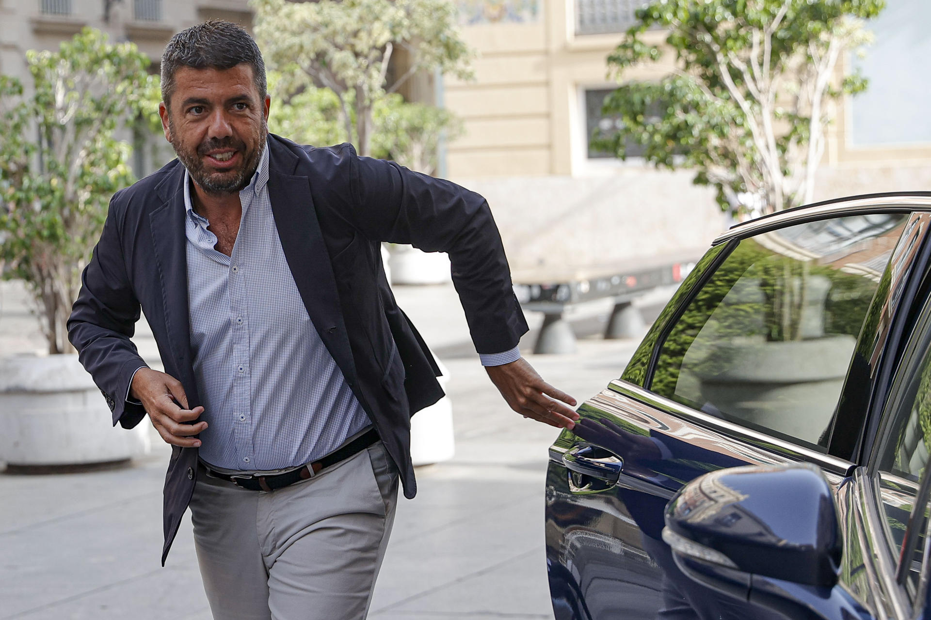 El presidente de la Comunitat Valenciana, Carlos Mazón, en una imagen de archivo EFE/Manuel Bruque