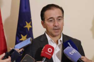 Imagen de archivo del ministro de Asuntos Exteriores, José Manuel Albares. EFE/JuanJo Martín