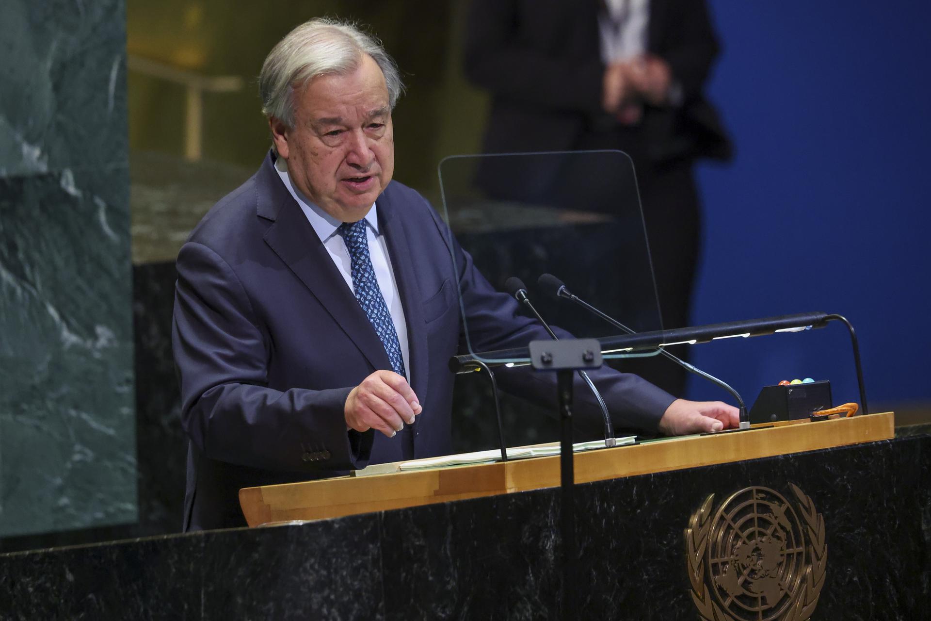 Foto de archivo del secretario de la ONU. EFE/SARAH YENESEL
