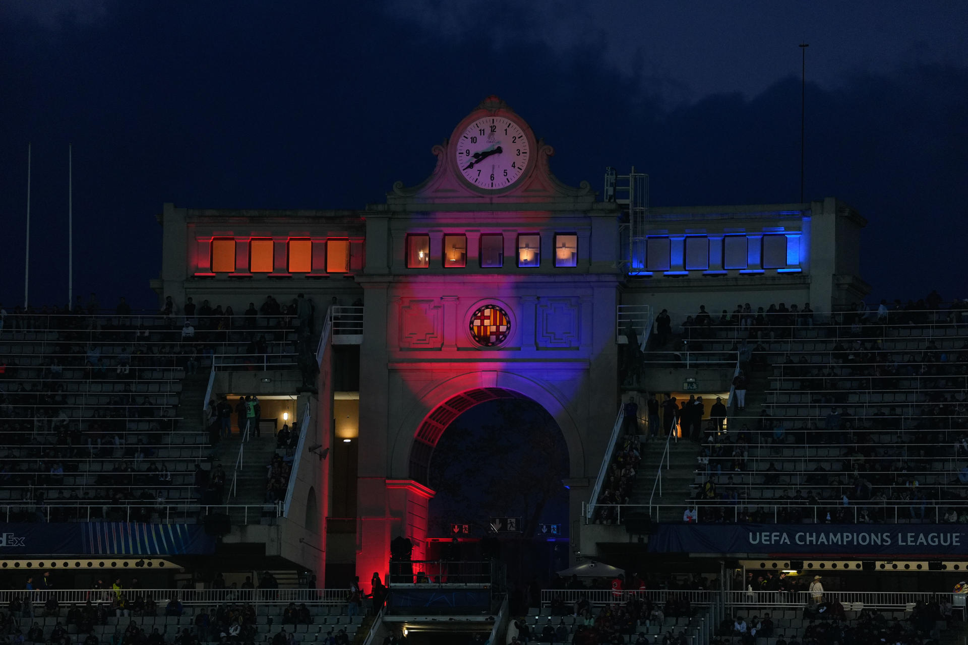Estadio Olímpico Lluís Companys, en Barcelona. EFE/Siu Wu.