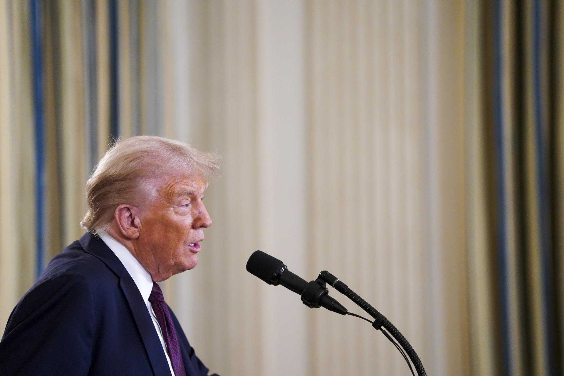 Foto de archivo del presidente de Estados Unidos Donald Trump. EFE/EPA/WILL OLIVER / POOL