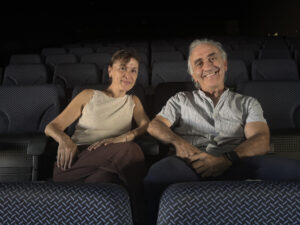 Ricardo Iniesta, director artístico de TNT-Atalaya, y Juana Casado, directora adjunta de TNT y responsable de los programas comunitarios, posan en el auditorio del Centro TNT-Atalaya. Hace más de cuatro décadas que Atalaya se puso en marcha en Sevilla. Más de 40 años en los que se ha desarrollado hasta convertirse en referencia internacional en investigación teatral y teatro comunitario, hasta el punto de ser la forma que tienen muchas personas marginadas de sentirse respetadas e integradas en una sociedad que muchas veces no les escucha. EFE/Laura Rincón
