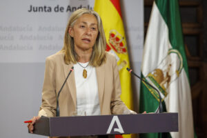 La consejera de Salud, Rocío Hernández, en una imagen de archivo. EFE/ Julio Muñoz