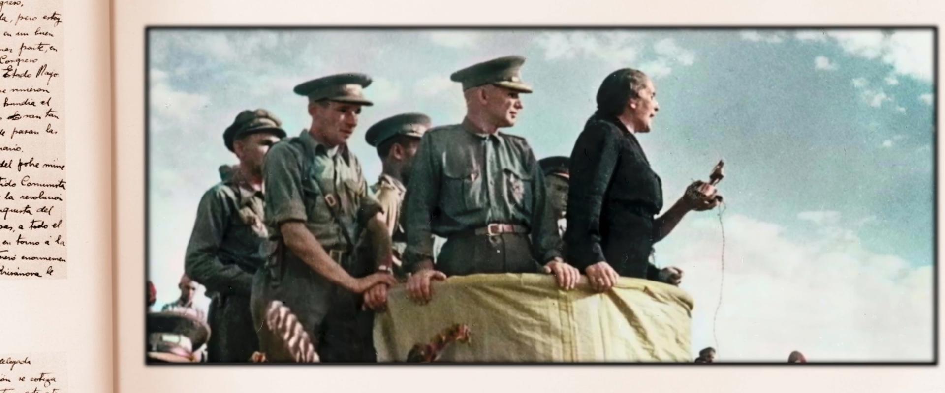 Imágenes del documental de 'Dolores Ibárruri.Pasionaria', cedidas por la productora.