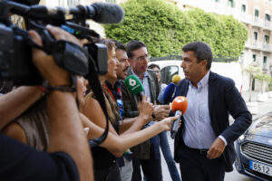 El president de la Generalitat, Carlos Mazón, en una imagen reciente. EFE/Biel Aliño