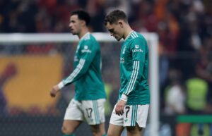 Florian Wirtz, tras la derrota del pasado martes del Liverpool con el Galatasaray. EFE/EPA/ERDEM SAHIN